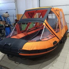 Ходовой тент КОМБИ для лодки ПВХ RiverBoats (Ривер Ботс) 430