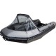 Тент носовой прозрачный для лодки X-River Марк 370